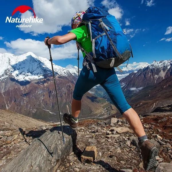 Трекинговая палка Naturehike ST07 NH18D010-Z, 115-135 см, бордовая 6927595748503 фото