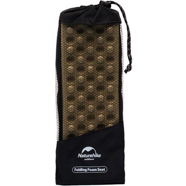 Сидушка туристична складана XPE Naturehike NH20PJ025, 15 мм, хакі з чохлом для походів та кемпінгу 6927595767849 фото