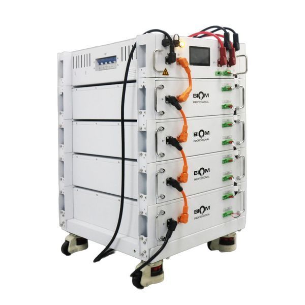 Акумуляторна батарея Biom Professional HV BAHV-100512-LFP 51.2V, 100Ah, LiFePO4, 5.12kWh 00-00026108 фото