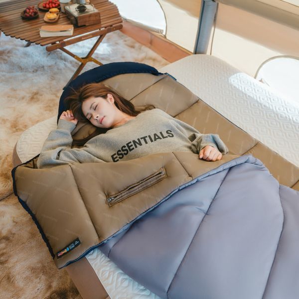 Спальник с капюшоном Naturehike Sunny Day PL02 U350 CNK2550WS028, (6&deg;C), левый, голубовато-синий 6977465868404 фото