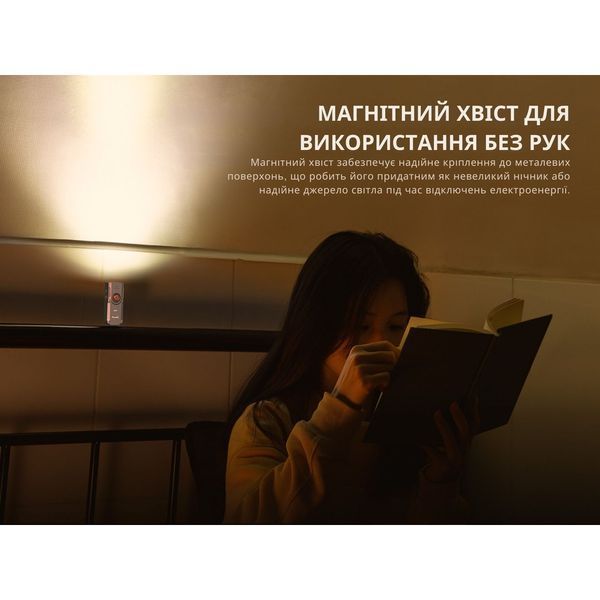 Фонарь наключительный Fenix ​​E06R серый E06RGray фото