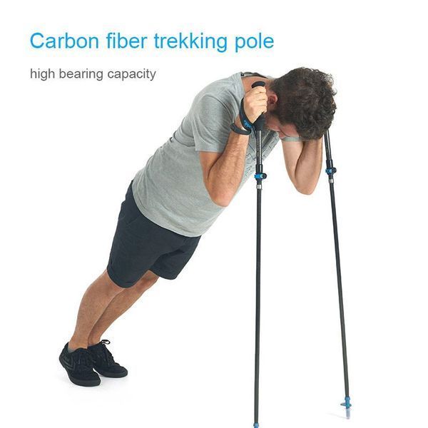 Трекинговая палка Naturehike ST07 NH18D010-Z, 115-135 см, бордовая 6927595748503 фото
