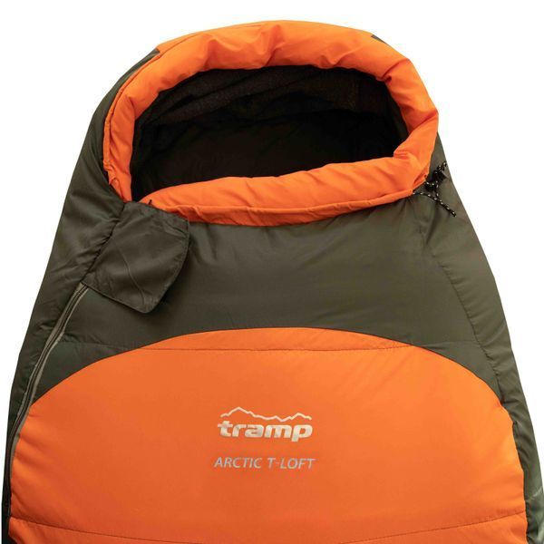 Спальный мешок Tramp Arctic Long кокон левый orange/grey 225/80-55 UTRS-048L UTRS-048L-L фото