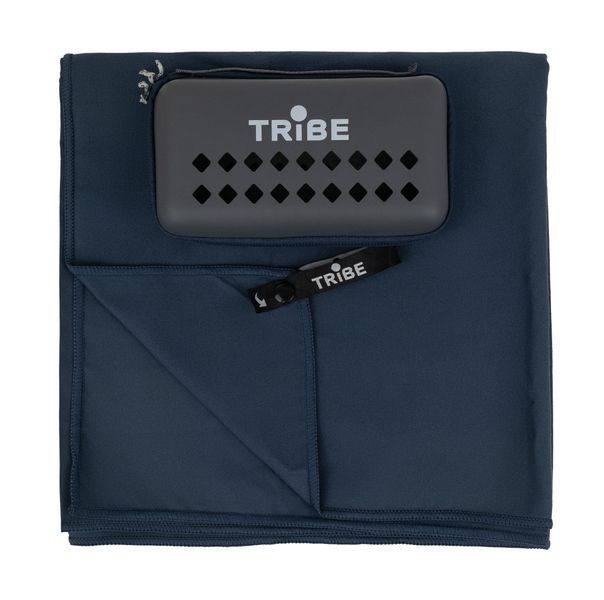 Рушник з мікрофібри Tribe Pocket Towel 40х80 см T-LC-0001-S, navy T-LC-0001-S-navy фото