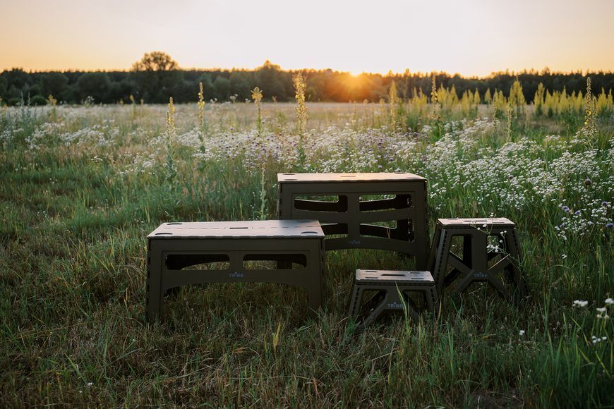 Стілець Tribe Camp Chair High пластиковий T-EF-0002-olive T-EF-0002-olive фото