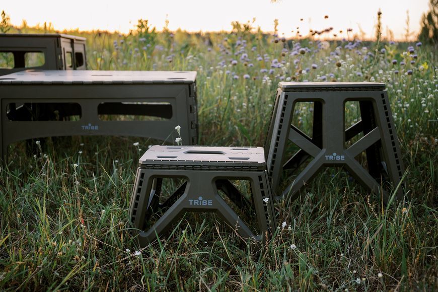 Стілець Tribe Camp Chair High пластиковий T-EF-0002-olive T-EF-0002-olive фото
