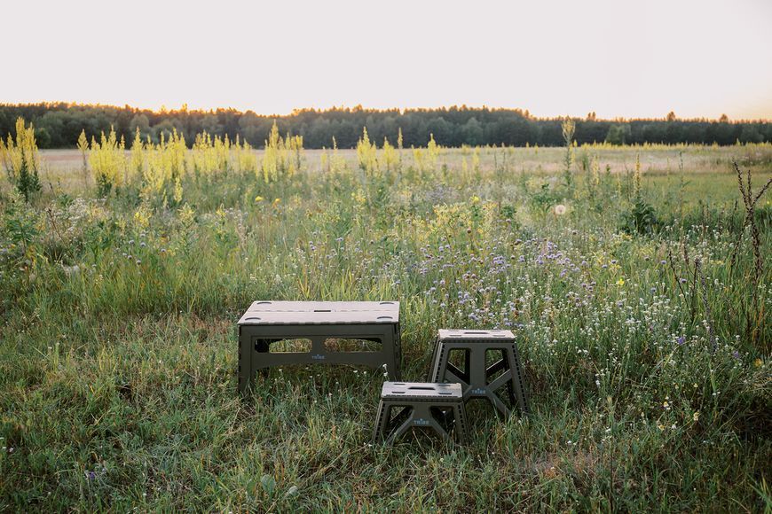 Стілець Tribe Camp Chair High пластиковий T-EF-0002-olive T-EF-0002-olive фото