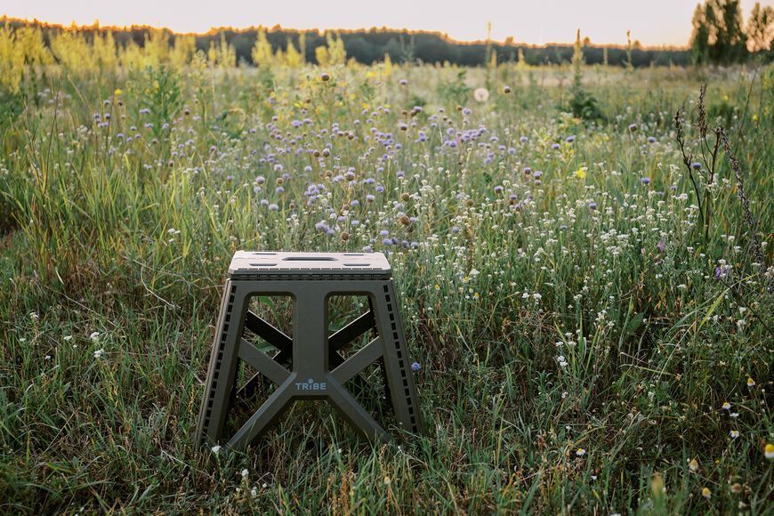Стілець Tribe Camp Chair High пластиковий T-EF-0002-olive T-EF-0002-olive фото