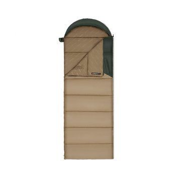 Спальник з капюшоном Naturehike Sunny Day PL02 U350 CNK2550WS028, (6&deg;C), правий, коричнево-зелений 6977465868411 фото