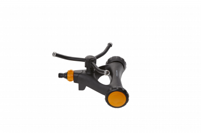 Дощувач вихровий металевий Fiskars з колесами (1023657) 1023657 фото
