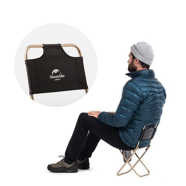 Стілець розкладний Naturehike MZ01 NH18M001-Z, чорний 6927595733806 фото