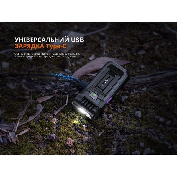 Фонарь ручной Fenix ​​SW05R-UV LED черный SW05R-UVL фото