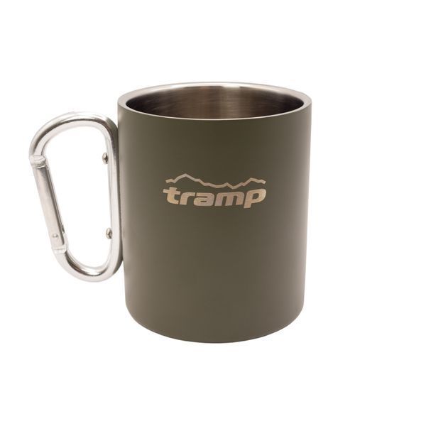 Термокружка TRAMP с карабином 350мл UTRC-122 olive UTRC-122-olive фото