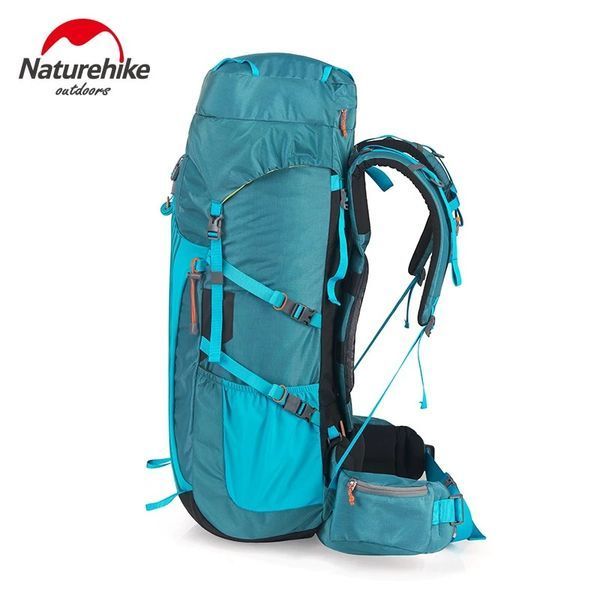 Рюкзак туристичний Naturehike NH16Y020-Q, 55 л, зелений 6927595787908 фото