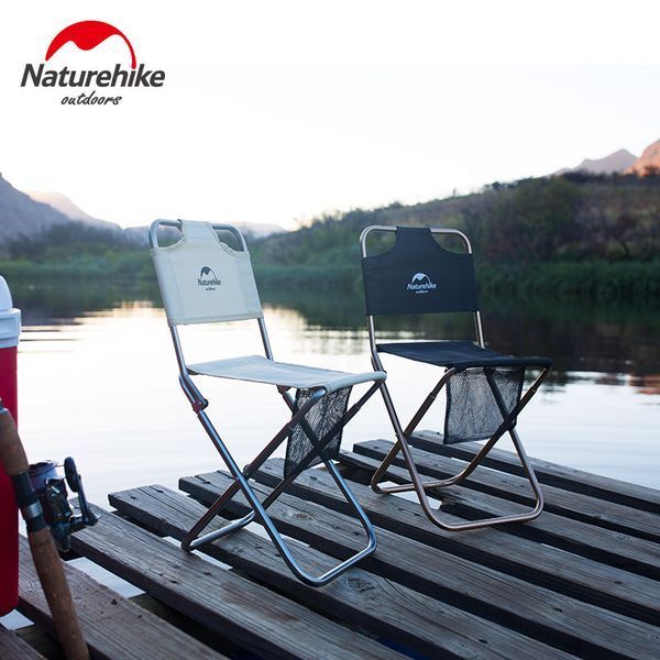 Стілець розкладний Naturehike MZ01 NH18M001-Z, чорний 6927595733806 фото