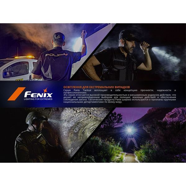 Фонарь ручной Fenix ​​SW05R-UV LED черный SW05R-UVL фото