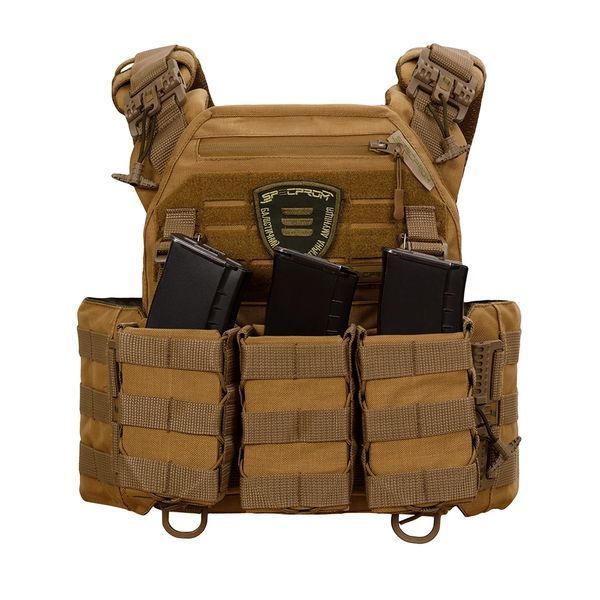 Плитоноска Warmor gen.3 Pro з системою швидкого скидання. Койот. 4052 фото