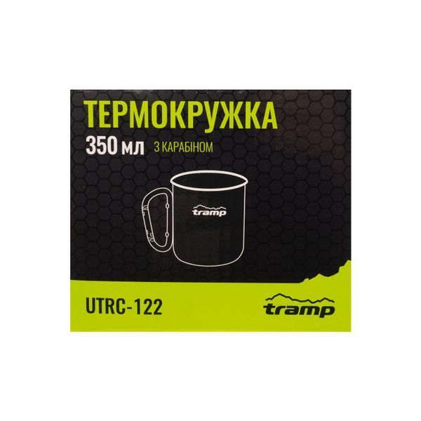 Термокружка TRAMP с карабином 350мл UTRC-122 olive UTRC-122-olive фото