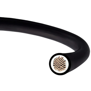 Кабель сонячний SOLARFLEX H1Z2Z-K 1*6 QM HELUKABEL чорний арт.816 фото