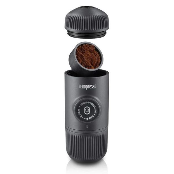 Портативная эспрессо-кофеварка Wacaco Nanopresso+ с адаптером для капсулы WNANONS фото