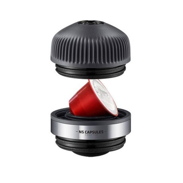 Портативная эспрессо-кофеварка Wacaco Nanopresso+ с адаптером для капсулы WNANONS фото