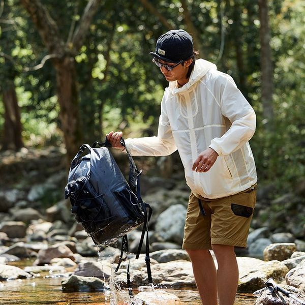 Водонепроникний рюкзак Naturehike CNH22BB003, 25 л, жовтий 6927595753927 фото