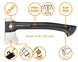 Топор универсальный Fiskars Ultra XU14 (1082130) 1082130 фото 9