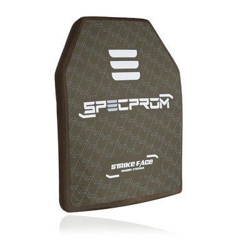 Керамічна бронеплита S-Line 5-го класу SPECPROM. Вага 2.9 кг. Розмір 26 на 33 см. (00000002800) 4356 фото