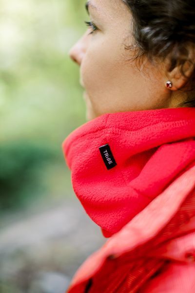 Повязка флисовая Tribe Neck Warmer T-KF-0019 OS, red T-KF-0019-red фото