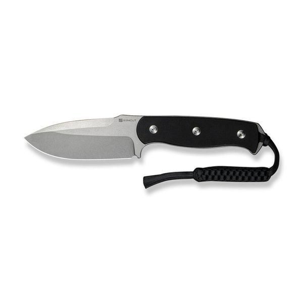 Ніж фіксований мисливський Sencut Toxodon, (11.6 см) 9Cr18MoV / G10 чорний S24036-1 фото
