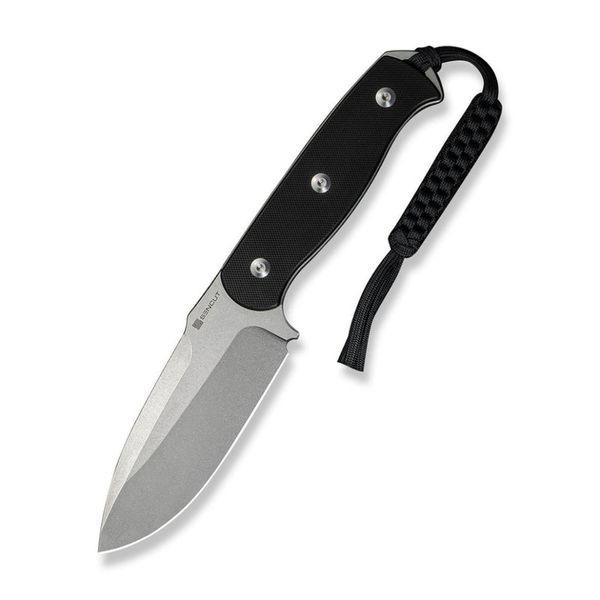 Ніж фіксований мисливський Sencut Toxodon, (11.6 см) 9Cr18MoV / G10 чорний S24036-1 фото