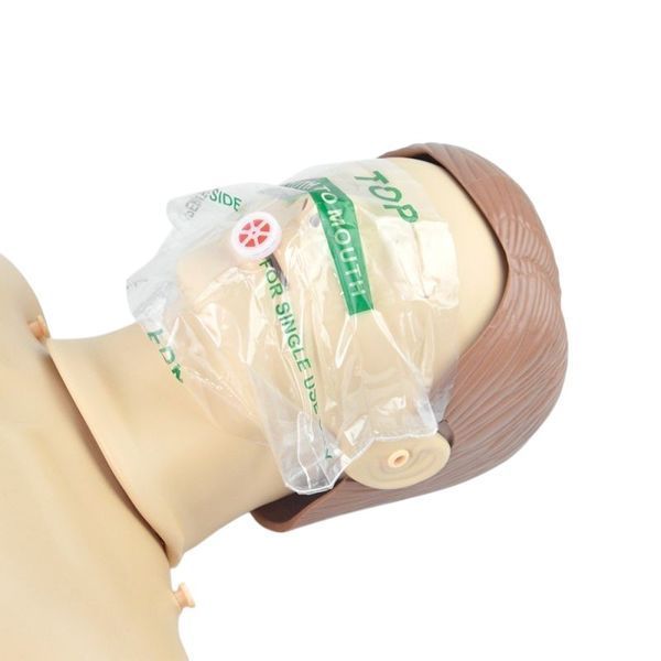 Плівка-клапан CPR для штучного дихання на брелоку к.9 фото