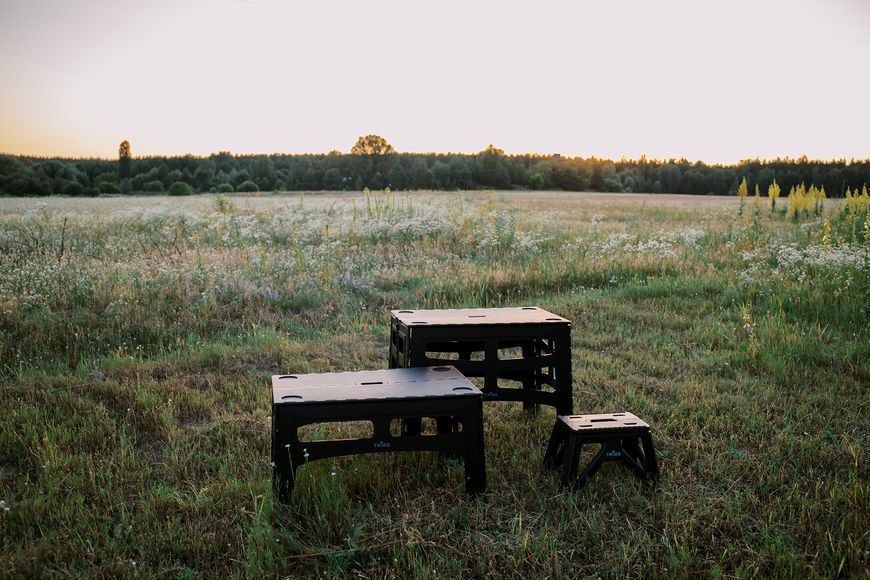 Стіл Tribe Camp Table Low пластиковий T-EF-0003-black T-EF-0003-black фото