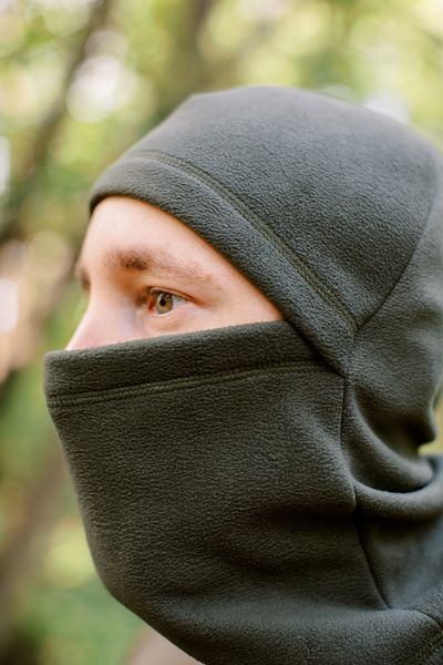 Балаклава флісова Tribe Fleece Balaclava T-KF-0021 OS, olive T-KF-0021-olive фото