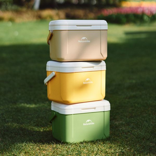 Туристический холодильник Naturehike CNK2450CF012, 5л, желтый 6975641884491 фото