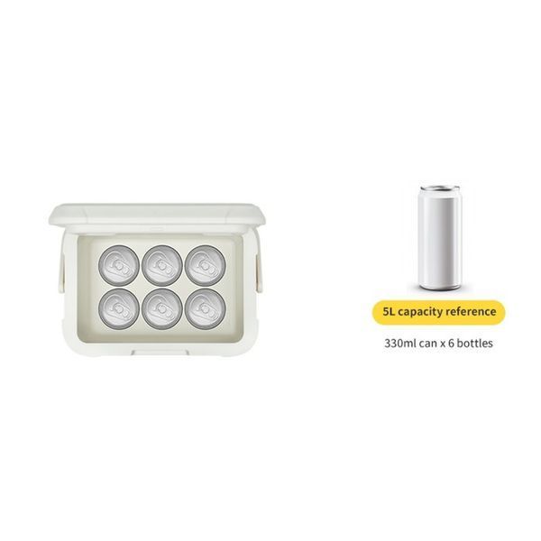 Туристический холодильник Naturehike CNK2450CF012, 5л, желтый 6975641884491 фото