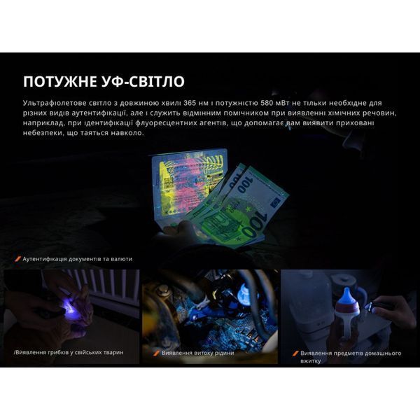 Фонарь Fenix ​​E06R бирюзовый E06R-TQ фото