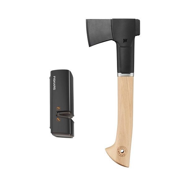 Подарунковий набір Fiskars Norden chopping axe N7 + sharpener SET 1051146 1051146 фото