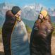 Спальник з натуральним пухом Naturehike Snowbird CNK2550WS014, p-р L, темно-коричневий 400 г 6927595784396 фото 2