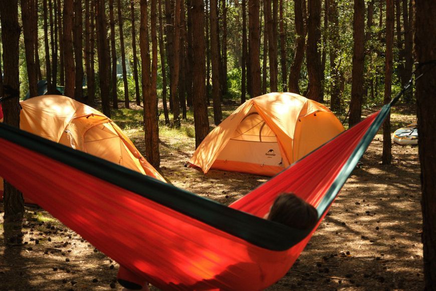 Гамак Naturehike одинарный NH21DC011, оранжевый 6927595713617 фото