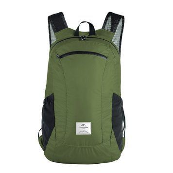 Рюкзак компактний надлегкий Naturehike Ultralight Naturehike NH17A012-B, 18 л, зелений 6976507663762 фото