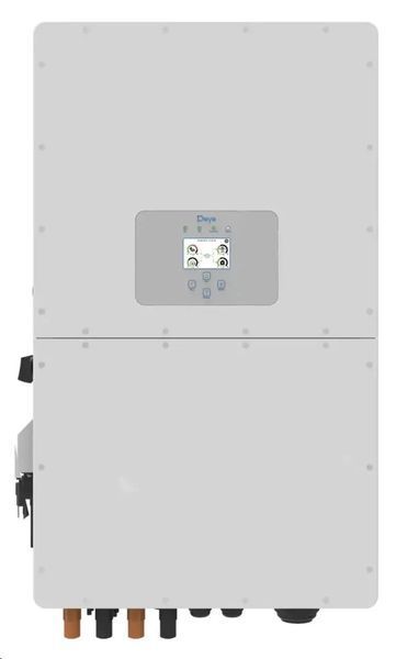 Комплект: Гібридний високовольтний інвертор Deye SUN-50K-SG01HP3-EU-BM4 50 кВт 3 фази + 2&times; Система зберігання енергії на 12 акумуляторів Deye BOS-G Pack5.1 + блок керування Deye BOS-G-PDU-2 крж.027 фото