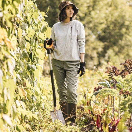 Лопата штикова пряма Fiskars Xact&trade; (1066730) 1066730 фото