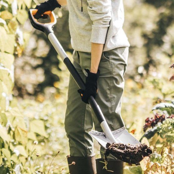 Лопата штикова пряма Fiskars Xact&trade; (1066730) 1066730 фото