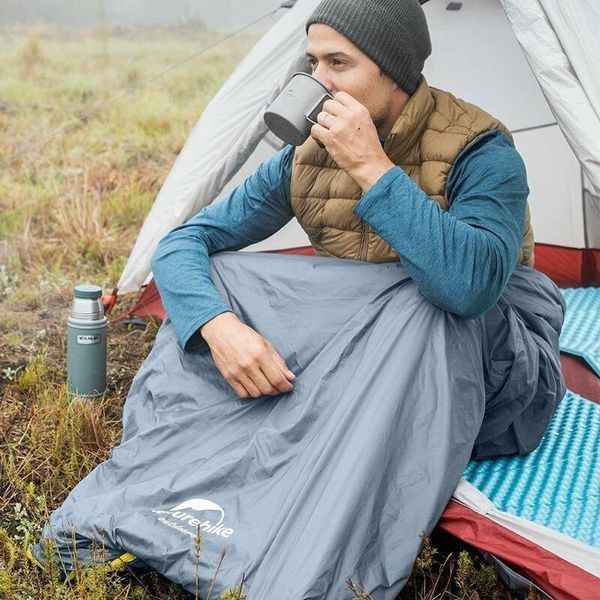 Спальник сверхлегкий Naturehike Summer LW180 NH21MSD09 левый, (15&deg;C), p-p XL, коричневый 6927595777985-L фото