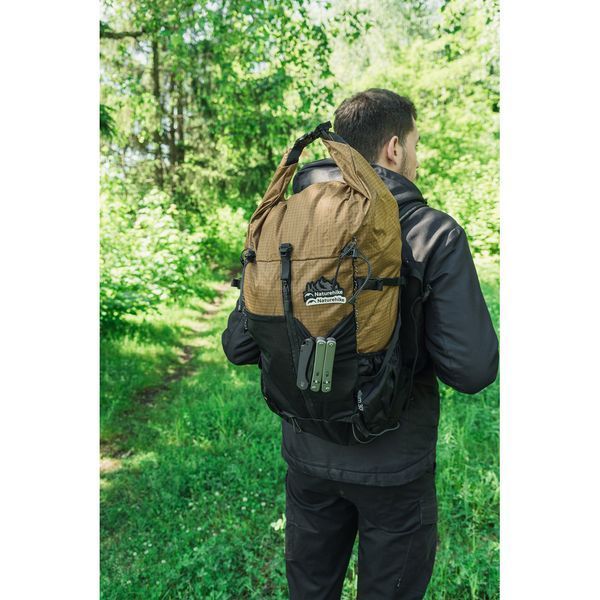 Рюкзак туристичний Naturehike Helium CNK2300016, 30+5 л, коричневий 6976507661133 фото