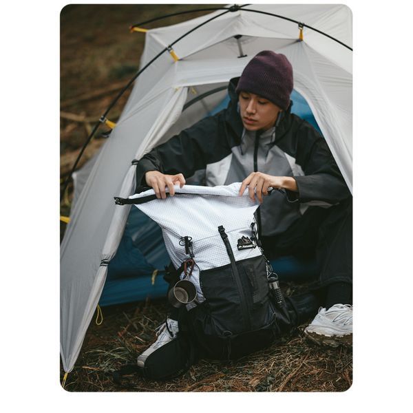 Рюкзак туристичний Naturehike Helium CNK2300016, 30+5 л, коричневий 6976507661133 фото