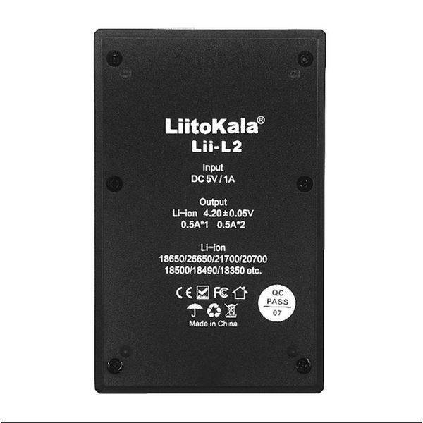 Универсальное зарядное устройство для LiitoKala Lii-L2 на 2 канала Lii-L2 фото
