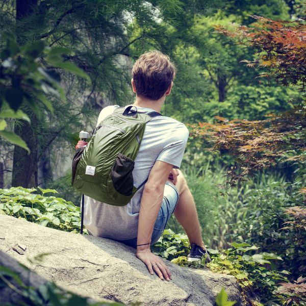Рюкзак компактний надлегкий Naturehike Ultralight Naturehike NH17A012-B, 18 л, зелений 6976507663762 фото