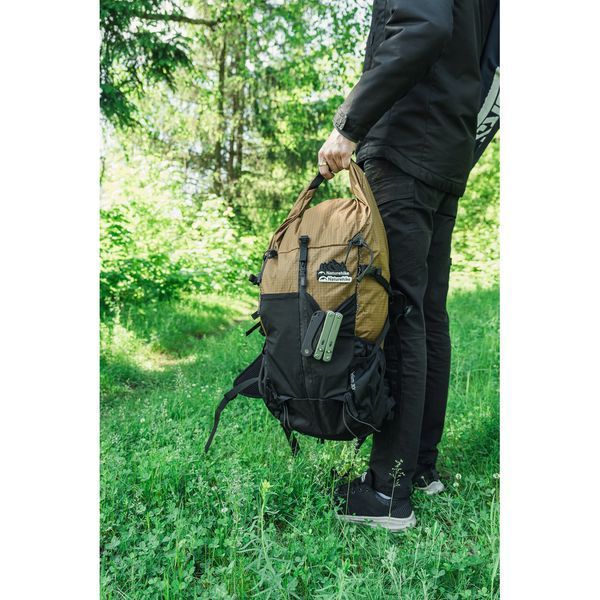 Рюкзак туристичний Naturehike Helium CNK2300016, 30+5 л, коричневий 6976507661133 фото